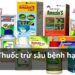 Các loại thuốc trừ sâu bệnh hại phổ biến